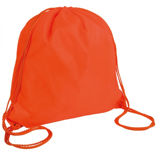 Sac dos cordon en polyester fluorescent 17117