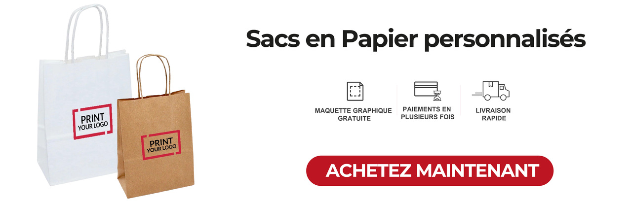 Sacs en Papier Personnalisables