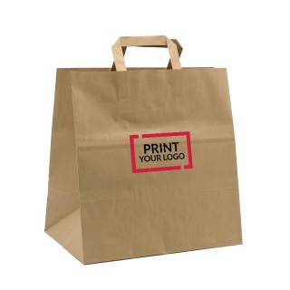 Sacos de papel para take-away 32+17x30