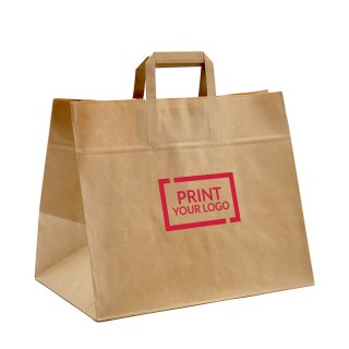 Takeaway paper bags 32+20x32