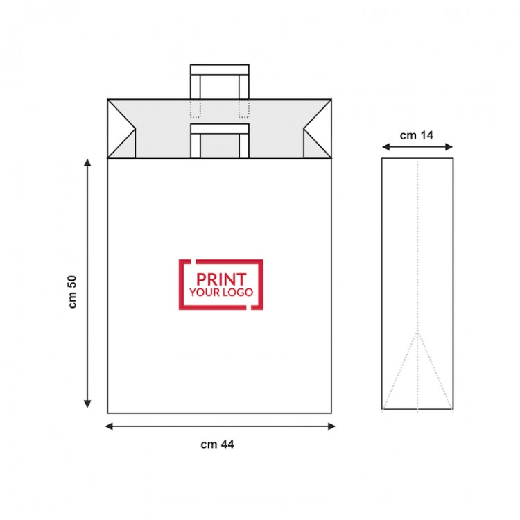 Bolsas de papel económicas para tiendas, resistentes, ecológicas y perfectas para destacar su marca