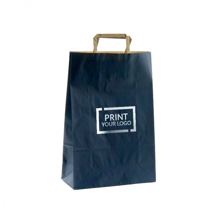 Custom paper bags for shops, durable, eco-friendly, and perfect for enhancing your brand visibility