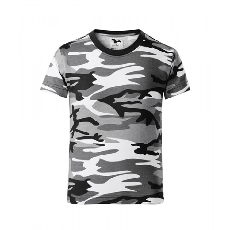 MALFINI Kinder T-Shirt mod. Camouflage