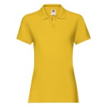 FRUIT OF THE LOOM women's polo shirt mod. Premium