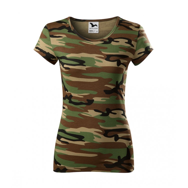 Camiseta mujer MALFINI mod. Camuflaje puro