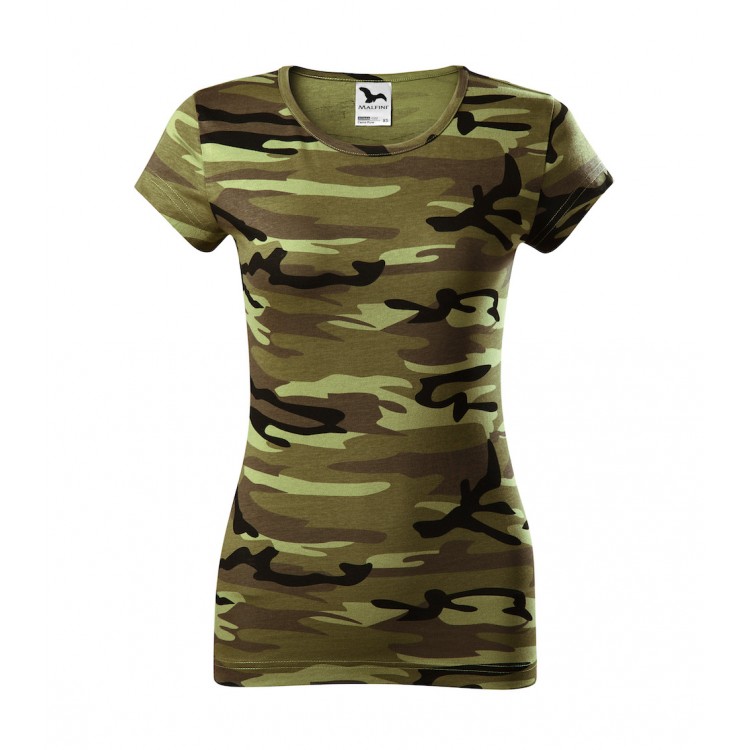 MALFINI mulher t-shirt mod. Camuflagem Pura