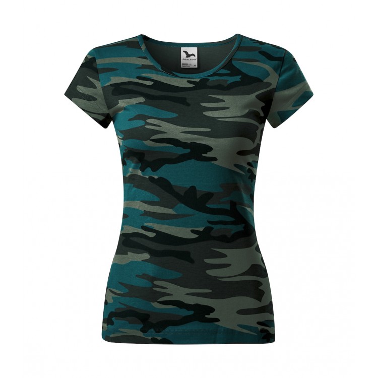 MALFINI mulher t-shirt mod. Camuflagem Pura