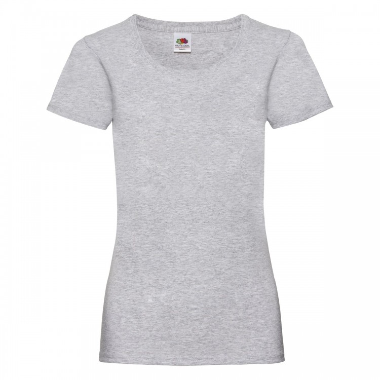 T-shirt feminino FRUIT OF THE LOOM mod. Valueweight T Lady-Fit