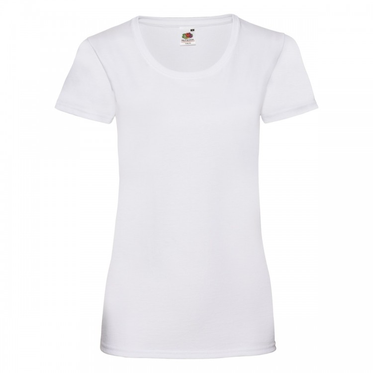 T-shirt feminino FRUIT OF THE LOOM mod. Valueweight T Lady-Fit