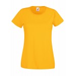 T-shirt feminino FRUIT OF THE LOOM mod. Valueweight T Lady-Fit