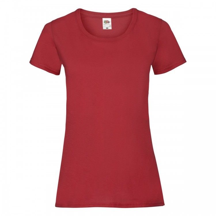 Camiseta de mujer FRUIT OF THE LOOM mod. Valueweight T Lady-Fit