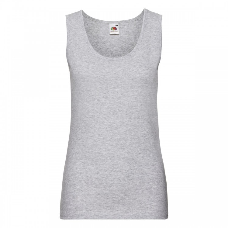 Top de alças feminino FRUIT OF THE LOOM mod. Valueweight Lady-Fit