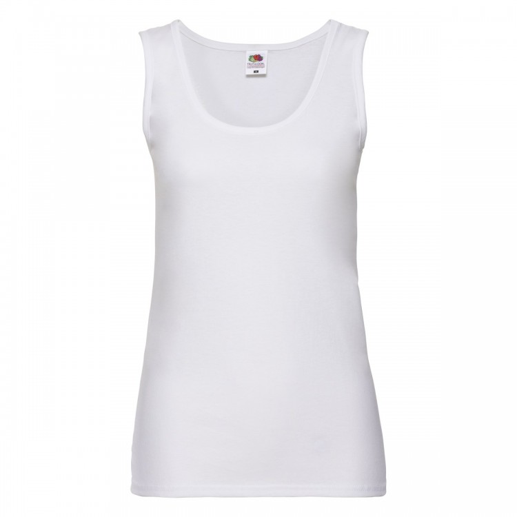 Top de alças feminino FRUIT OF THE LOOM mod. Valueweight Lady-Fit