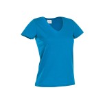 Camiseta mujer STEDMAN mod. Cuello de pico clásico