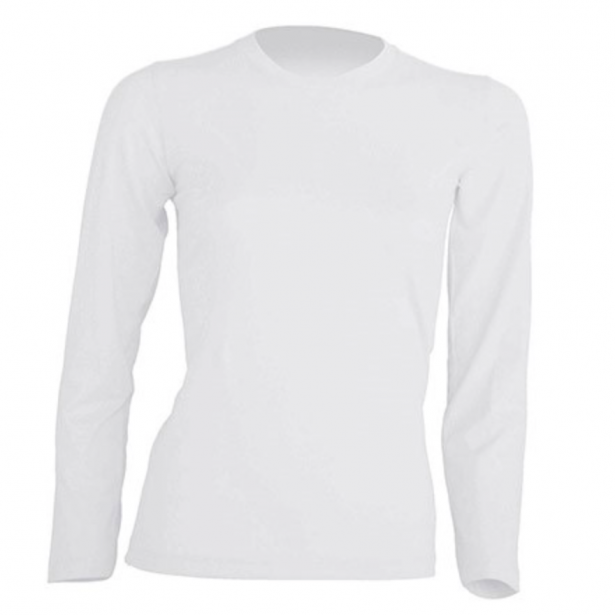 T-shirt manica lunga da donna: personalizzata con stampa a 1 o più colori