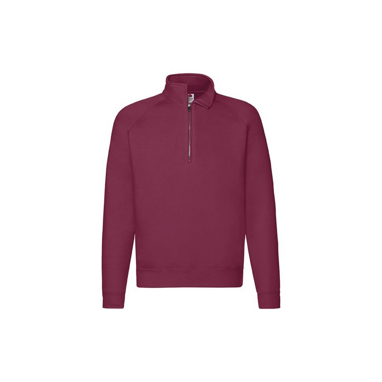 Sudadera FRUIT OF THE LOOM mod. zip neck 70/30 premium 