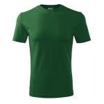 T-shirt da uomo in cotone 145 g/m², bordo collo sottile, rinforzo spalla a spalla, linea tubolare