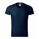 MALFINI T-shirt mod. Slim Fit V-Neck 