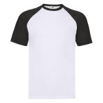 FRUIT OF THE LOOM T-shirt mod. Valueweight Short Sleeve Baseball 