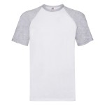 T-shirt FRUIT OF THE LOOM mod. Valueweight Short Sleeve Baseball