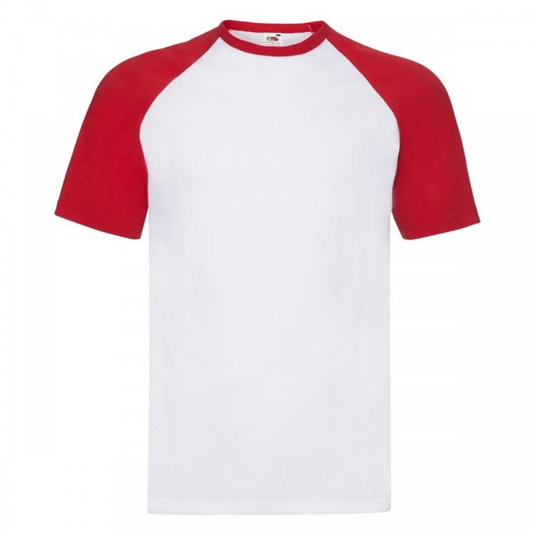 T-shirt FRUIT OF THE LOOM mod. Valueweight Short Sleeve Baseball