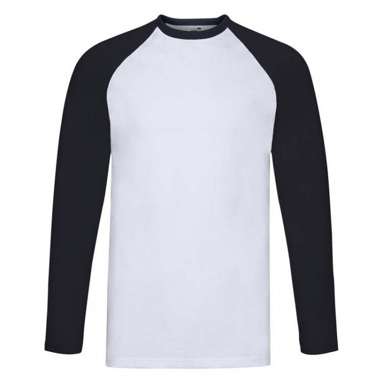  T-shirt FRUIT OF THE LOOM mod. Valueweight long-sleeve baseball 