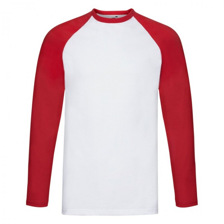  T-shirt FRUIT OF THE LOOM mod. Valueweight long-sleeve baseball 