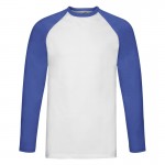  T-shirt FRUIT OF THE LOOM mod. Valueweight long-sleeve baseball 