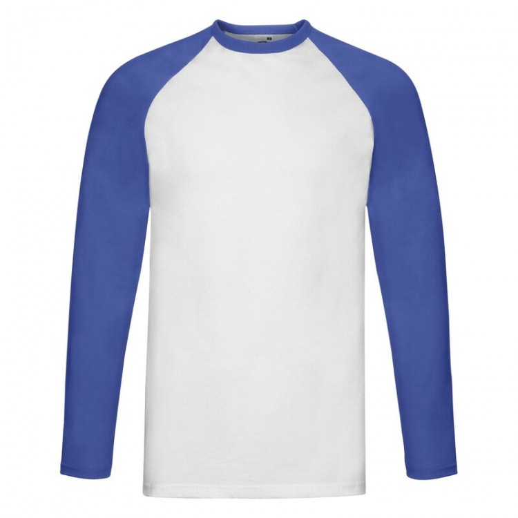  T-shirt FRUIT OF THE LOOM mod. Valueweight long-sleeve baseball 