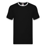 T-shirt FRUIT OF THE LOOM mod. Valueweight Ringer