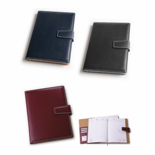 Leatherette weekly planner