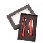 Torch and pocket knife set