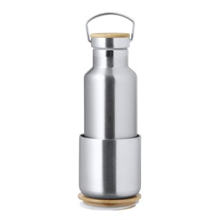 500ml water bottle with glass