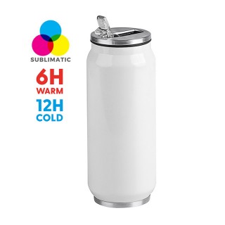 Tazza da 500 ml in acciaio inox