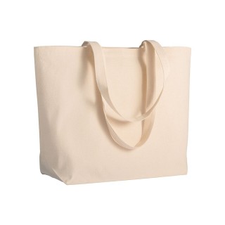 Canvas bag with base