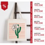 Shopper Cotone Personalizzate con Manici Lunghi in Cotone Naturale