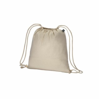 Cotton drawstring backpack