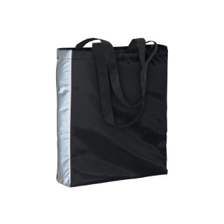 Reflective polyester shopper