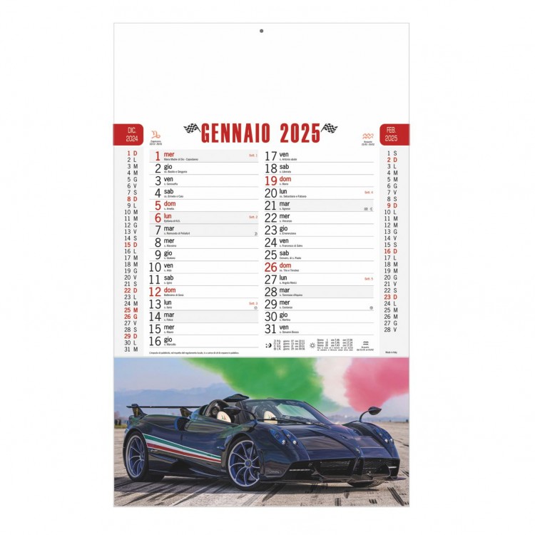 Calendario auto sportive