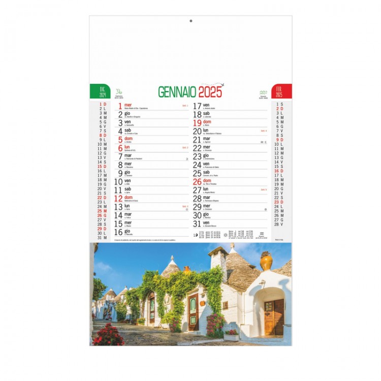 Calendario italia