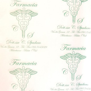 Papel personalizado para farmacias