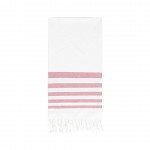 Serviette de bain bicolore