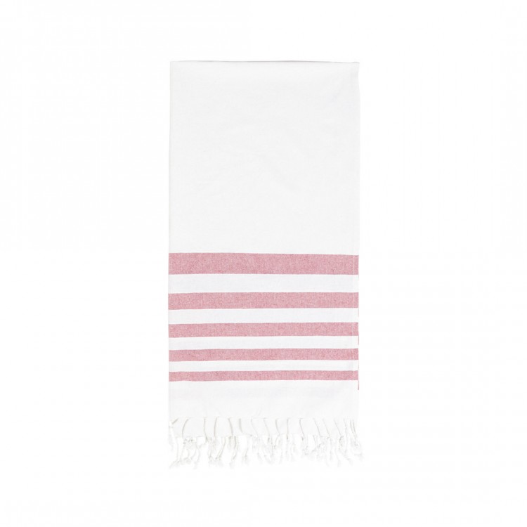 Serviette de bain bicolore