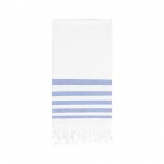 Serviette de bain bicolore