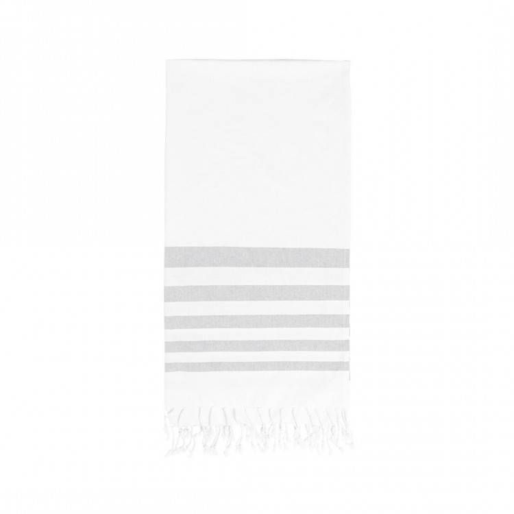 Serviette de bain bicolore