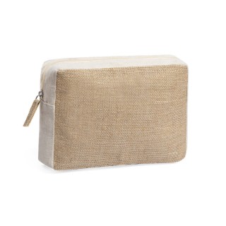 Jute Beauty Case