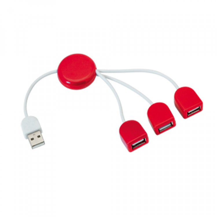 Puerto usb con 3 puertos