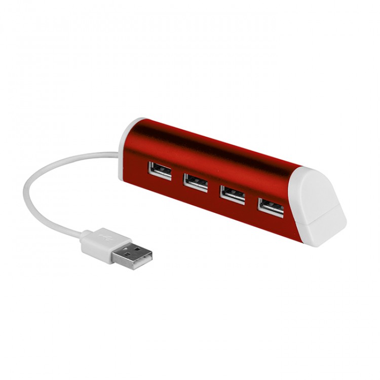 Concentrador USB de 4 puertos