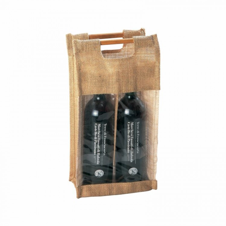 Jute bottle bag