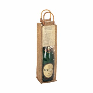 Jute bottle bag